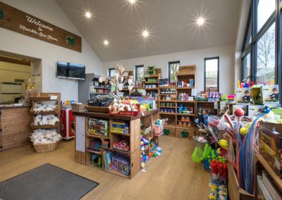 Shop and reception