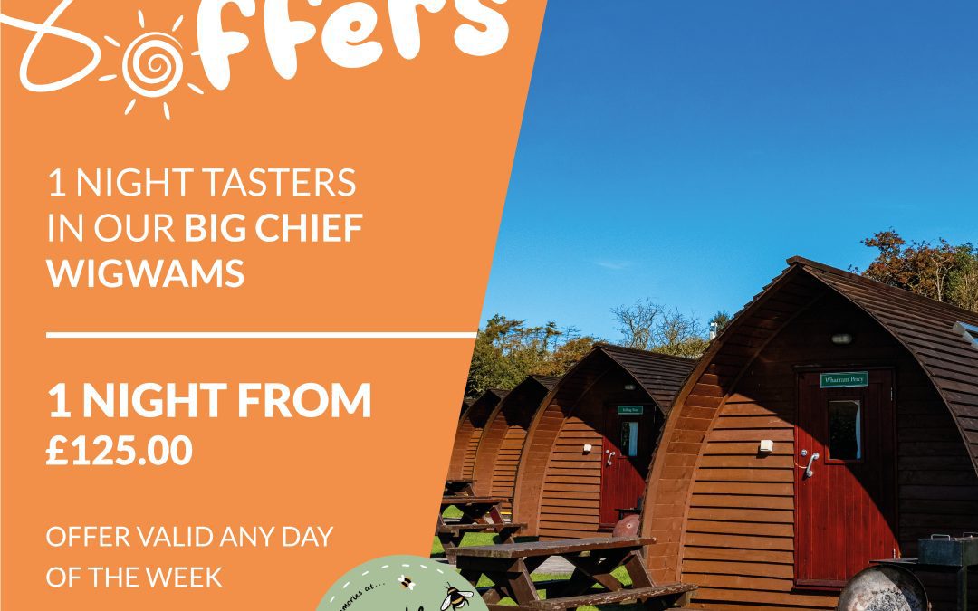 1 Night Tasters In Big Chief Wigwams